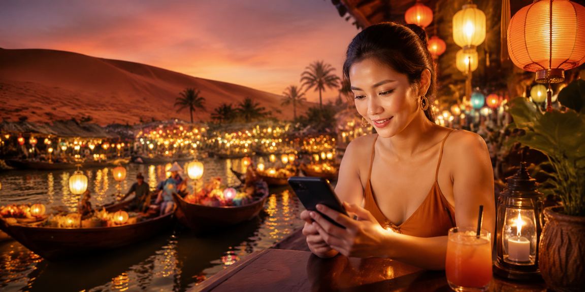 Hình ảnh trải nghiệm cá cược casino trên điện thoại Việt Nam
