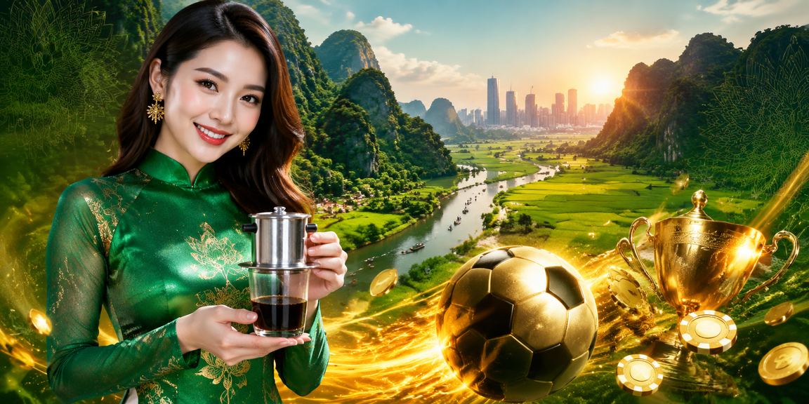 Giao diện trang casino với màu sắc neon hiện đại